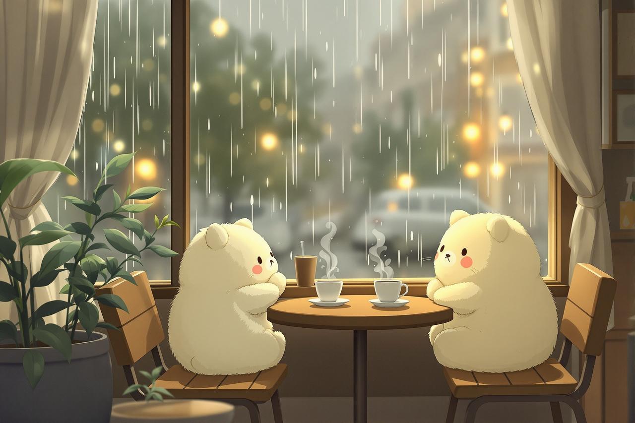短剧大全免费观看无广告最新更新 - 暖暖咖啡屋 第24话：雨天的约定